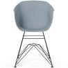 Silla de Comedor - Diseño Escandinavo - Patas Negras - Polin image 7