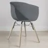 Silla de Comedor - Diseño Escandinavo - Patas Madera Natural - Polin image 7