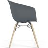 Silla de Comedor - Diseño Escandinavo - Patas Madera Natural - Polin image 7