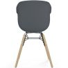 Silla de Comedor - Diseño Escandinavo - Patas Madera Natural - Polin image 7