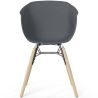 Silla de Comedor - Diseño Escandinavo - Patas Madera Natural - Polin image 7