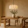 Lámpara colgante de lino beige – Estilo natural y atemporal - Deral image 7