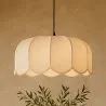 Lámpara colgante de lino beige – Estilo natural y atemporal - Deral image 7