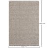 Alfombra Grande de Diseño Contemporáneo y Moderno - Beige (300x400 cm) - Harbor image 7