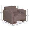 Sillón Tapizado en Pana Aterciopelada – Diseño Moderno - November image 7