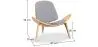 Butaca de diseño - Sillón Escandinavo - Tapizado tela - Lucy image 7