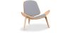 Butaca de diseño - Sillón Escandinavo - Tapizado tela - Lucy image 7
