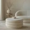 Ottoman Moderno Con Almacenamiento Tapizado En Tela Bouclé Multifuncional Como Mesa De Café - Dass image 7