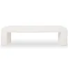 Banco Tapizado en Tela Bouclé Blanco - Moderno e Elegante Minimalista - Karla image 7