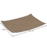 Toldo de fibra de coco 3x4M - Vela de sombra 100% Natural image 7