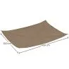 Toldo de fibra de coco 3x4M - Vela de sombra 100% Natural image 7