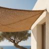 Toldo de fibra de coco 5x5M - Vela de sombra 100% Natural image 7