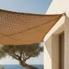 Toldo de fibra de coco 5x5M - Vela de sombra 100% Natural image 7