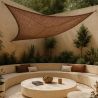 Toldo de fibra de coco 3x3x3M - Vela de sombra 100% Natural image 7