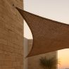 Toldo de fibra de coco 3x3x3M - Vela de sombra 100% Natural image 7