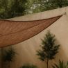 Toldo de fibra de coco 3x3x3M - Vela de sombra 100% Natural image 7