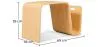 Mesa Auxiliar - Revistero de Diseño - Madera - Audrey  image 7