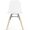 Silla de comedor con patas de madera natural – Estilo moderno y funcionalidad -Broly image 7