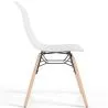 Silla de comedor con patas de madera natural – Estilo moderno y funcionalidad -Broly image 7