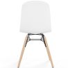 Silla de comedor con patas de madera natural – Estilo moderno y funcionalidad -Broly image 7