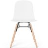 Silla de comedor con patas de madera natural – Estilo moderno y funcionalidad -Broly image 7