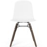 Silla de comedor con patas de madera oscura – Estilo moderno y funcionalidad -Broly image 7