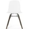 Silla de comedor con patas de madera oscura – Estilo moderno y funcionalidad -Broly image 7