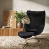 Sillón con Reposapiés - Diseño Huevo - Tapizado en Tela - Brave image 7