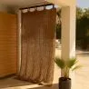 Toldo Cortina de sombra de fibra de coco 2.1x1.5M - Vela de sombra 100% Natural image 7