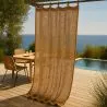 Toldo Cortina de sombra de fibra de coco 2.1x2.0M - Vela de sombra 100% Natural image 7