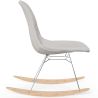 Mecedora Moderna para Adultos Tapizada en Tela – Patas de Acero y Madera - Skögur image 7