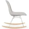 Mecedora Moderna para Adultos Tapizada en Tela – Patas de Acero y Madera - Skögur image 7