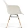 Silla tapizada bouclé con brazos - Escandinava – Comedor, escritorio o sala de espera - Nordika  image 7