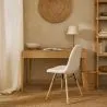 Silla de comedor escandinava tapizada en bouclé – Comedor o escritorio - Skögur image 7