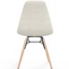 Silla de comedor escandinava tapizada en bouclé – Comedor o escritorio - Skögur image 7