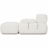 Sofá Modular Chaise Longue Tapizado en Tela Bouclé - 4/5 plazas - Bianca image 7