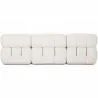 Sofá Modular Chaise Longue Tapizado en Tela Bouclé - 3/4 plazas - Bianca image 7