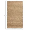 Alfombra de Fibra de Coco Natural 150x80cm - Uso Interior y Exterior - Mahou image 7