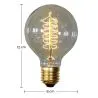 Bombilla  Edison Vintage - Spiral image 7