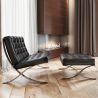 Sillón de Diseño con Reposapiés - Tapizado en Cuero - Town image 7
