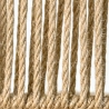 Lámpara Colgante - Estructura Cuerda Natural y Metal Negro - Lapor  image 7