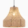 Lámpara Colgante de Cuerda Natural y Metal - Estilo Boho – Diseño Artesanal - Lorena image 7