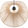 Lámpara Colgante de Cuerda Natural Estilo Boho – Pantalla Artesanal de Fibra Natural - Lunah image 7