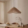 Lámpara Colgante de Cuerda Natural Estilo Boho – Pantalla Artesanal de Fibra Natural - Lunah image 7