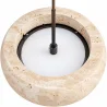 Lámpara de Techo Colgante - Madera y Travertino - Marguerite image 7