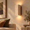 Lámpara de Pared – Aplique de Madera y Travertino – Violette image 7