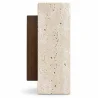 Lámpara de Pared – Aplique de Madera y Travertino – Violette image 7