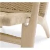 Sillón de Salón de Madera y Cuerda - Diseño Artesanal Boho Bali  - Birma image 7