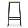 Taburete Diseño Industrial - Madera y Metal - 76cm - Big Boy  image 7