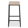 Taburete Diseño Industrial - Madera y Metal - 76cm - Big Boy  image 7